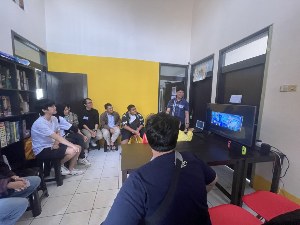 Local Developer showing their games